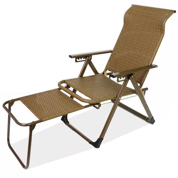 

fold wicker recliner sofa chair nap lounge recliner,portable office patio beach pool side sports camping,adjustable 6 gear camp furniture