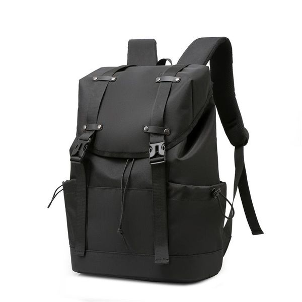 

backpack 2021 waterproof large capacity men lapbags black man travel teenager bookbag oxford
