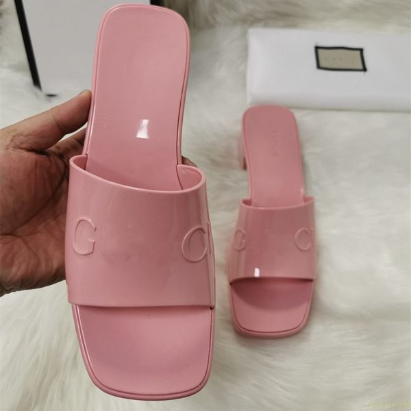 

brand women slippers 6 colors high heels summer shoes woman platform slides open toe sandals female leisure beach flip flops 80% off outlet, Black