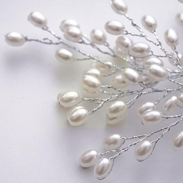 

hair clips & barrettes fashion bride bridal comb wedding headwear women party crowns accessories pearl jewelry ornaments g0r7, Golden;silver