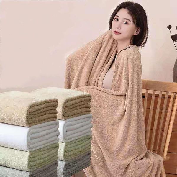 

towel thickening and large of coral velvet bath suit cotton absorbent quick drying