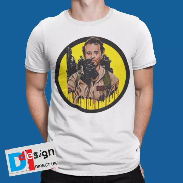

ghostbusters peter venkman t-shirt movie classic vintage slimer retro 70s 80s, White;black