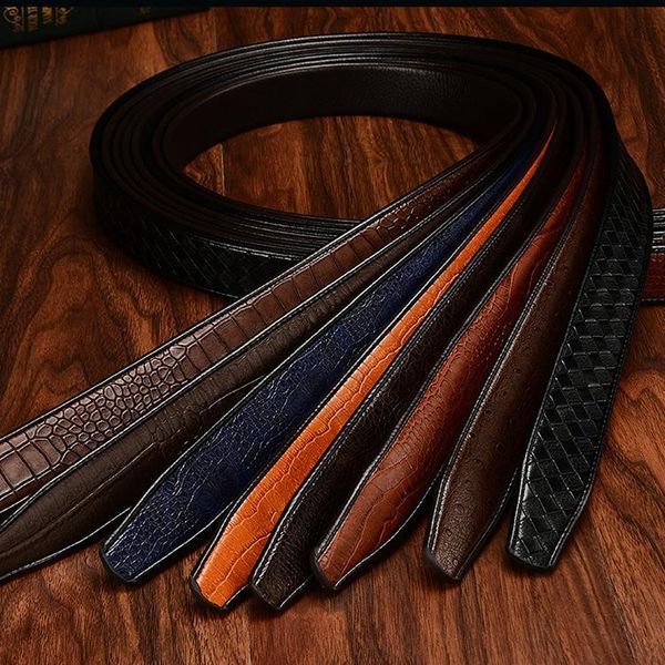 

belts guikell fashion women's and men's manufacturer's direct sales alligator reverse belt, Black;brown