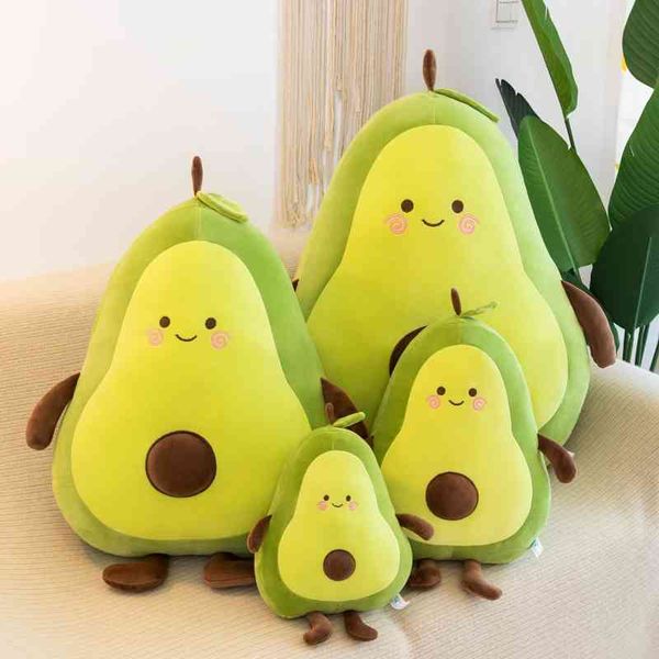 

creative down cotton plush toy lovely avocado pillow doll for children