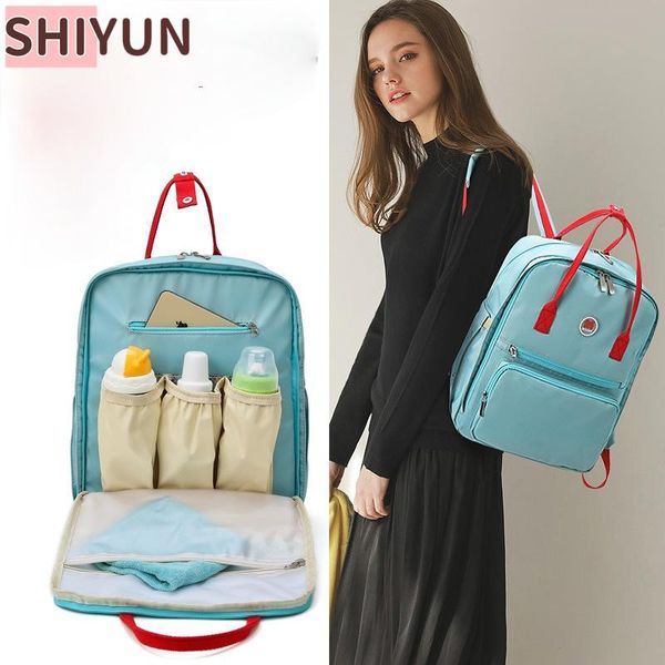 

maternity diaper bag fashion mummy multifunction travel backpack large capacity waterproof baby nappy bags for mom sy312