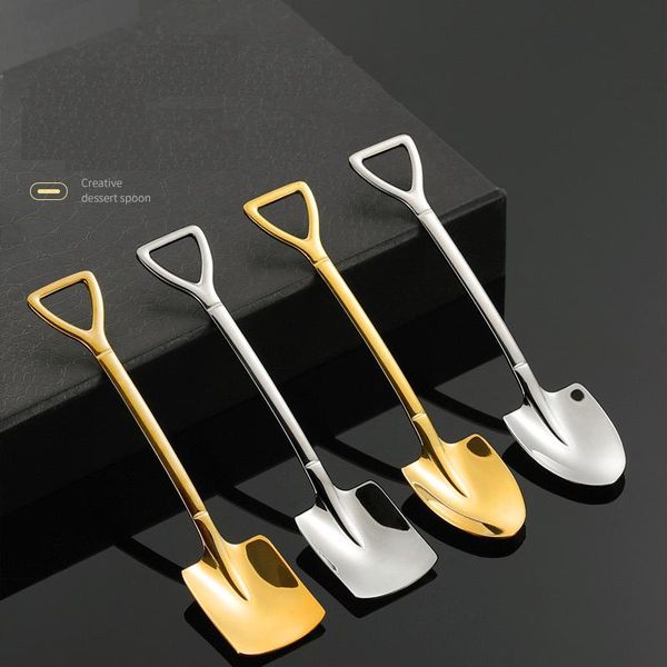 

spoons spoon tableware scoop shovel kitchen gadgets coffee ice cream creative teaspoon