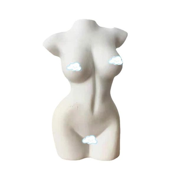 

vases vase woman body dried flower simulation bouquet resin decoration art home sculpture decore