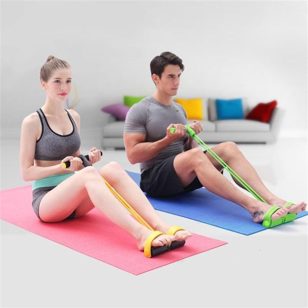 

resistance bands fitness band rope pedal puller tube elastic exercise equipment for yoga pilates workout latex pull