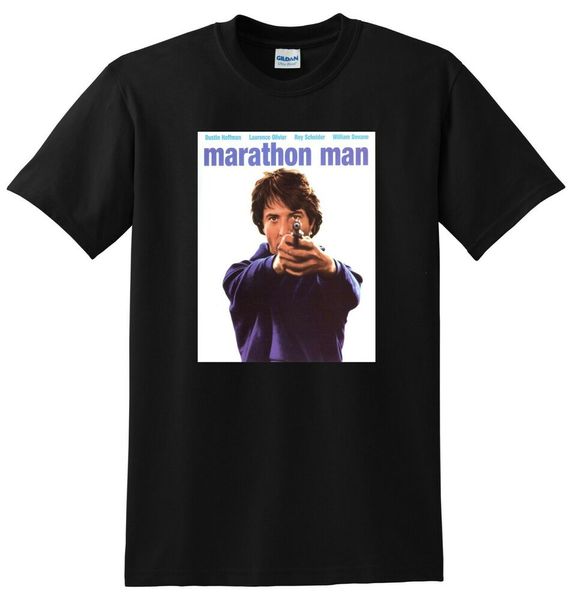 

marathon man t shirt 4k bluray dvd cover tee small medium large or xl, White;black