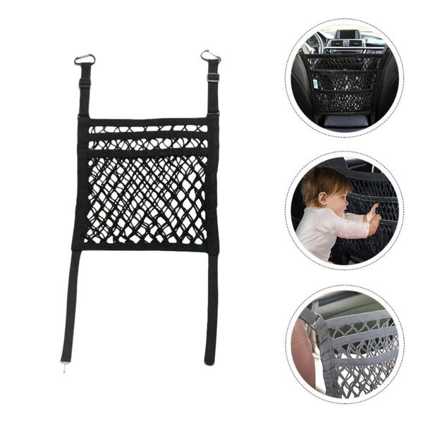 

car organizer net pocket purse storage bag driver netting pouch back seat holder