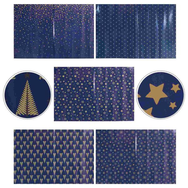 

gift wrap 5pcs christmas wrapping paper xmas party present