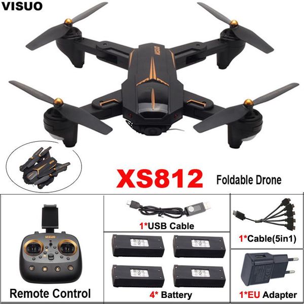 

mini foldable selfie drone with 2mp/5mp camera 5g wifi+gps positoning rc helicopter altitude hold quadcopter drones