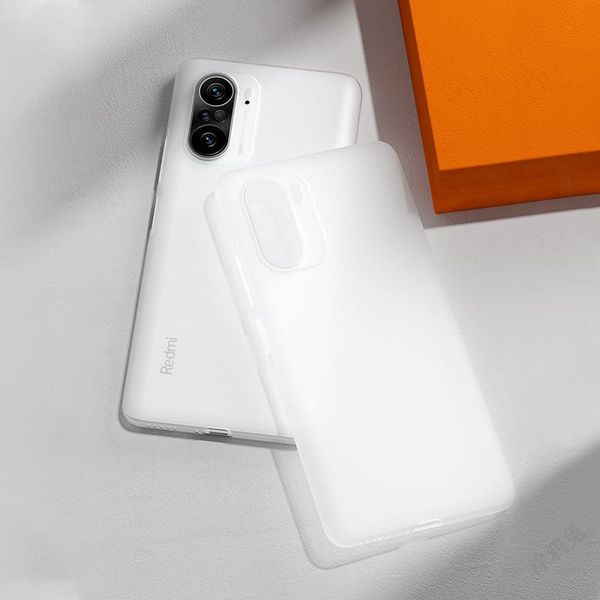 

cell phone pouches ultrathin pp 0.4mm matte frosted case for poco f3 slim super thin ultra plastic protective cover