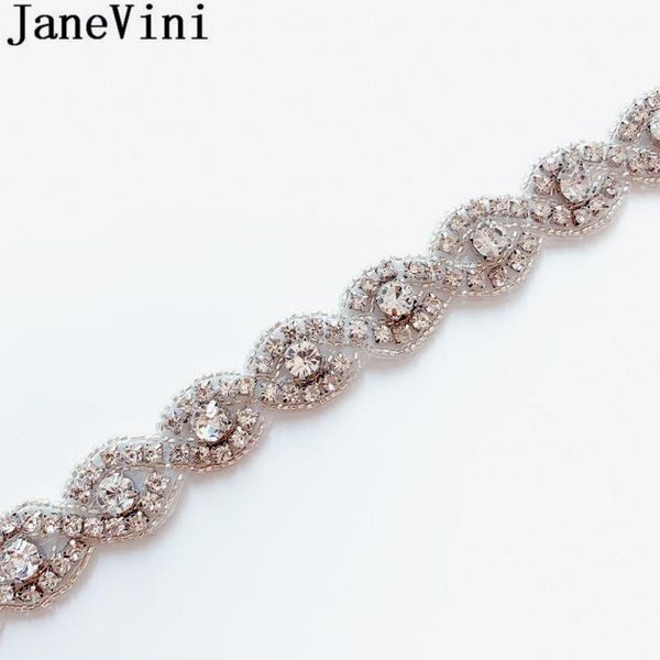 

wedding sashes janevini rhinestone crystal dress belts and luxury beaded womens waistbands bridal bride trouw riem, White