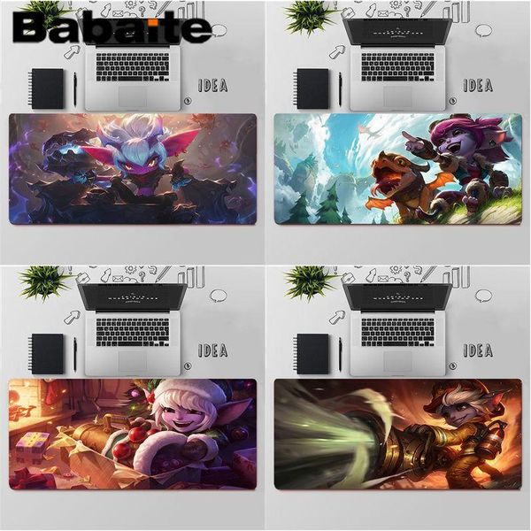 

mouse pads & wrist rests babaite league of legends tristana comfort mat gaming mousepad large pad keyboards