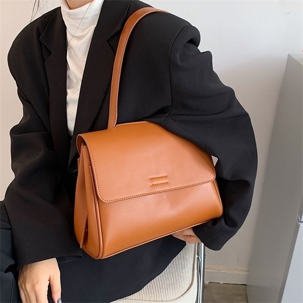 

big capacity pu leather purses and handbags for women 2020 tend shoulder female vintage messenger designer bag ladies c0601