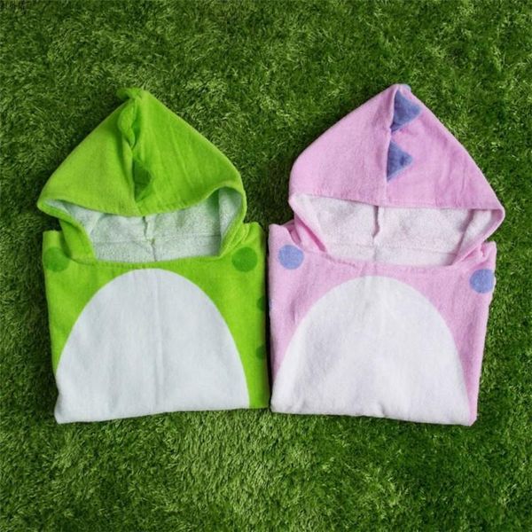 

towel children's bath pure cotton can wear pullover bathrobe baby summer swimming cape cap