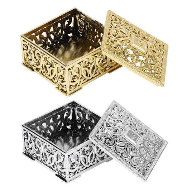 

gift wrap 12pcs european square candy container sugar box wedding party boxes favor for events