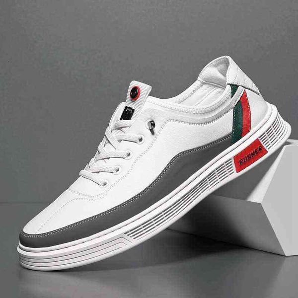 

2021 spring and autumn men's korean fashion shoes running leisure breathable, Black