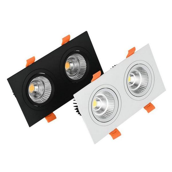 

downlights square led recessed downlight 3w 5w 7w 9w 10w 15w ac110v/220v ceiling spot light bedroom indoor lighting