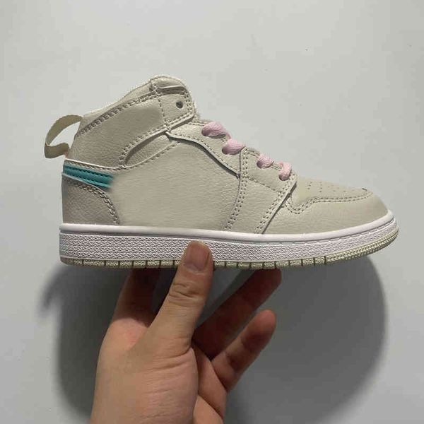

2022 1 1s kids basketball shoes athletic shoes children run shoe wolf grey toddler sport sneakers for boy girl baby toddlers size25-35{categ