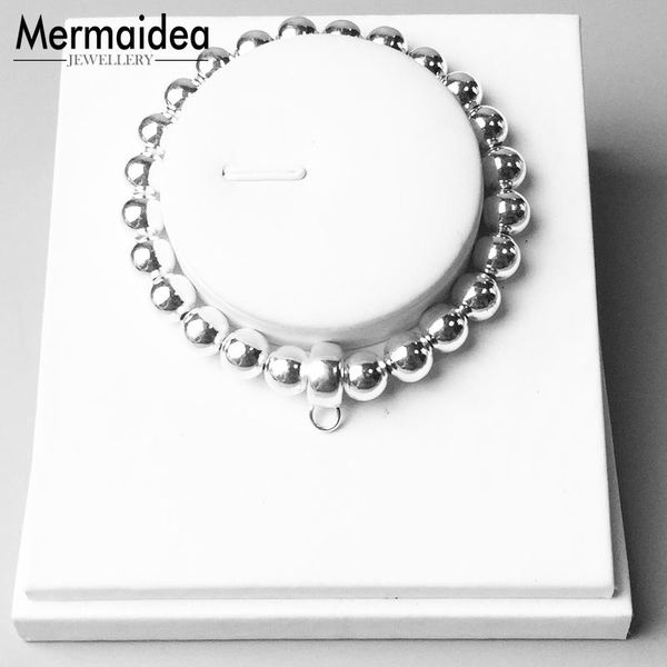 

charm bracelets bracelet silver plated with carrier length 16-25cm for women men rock gift club, Golden;silver