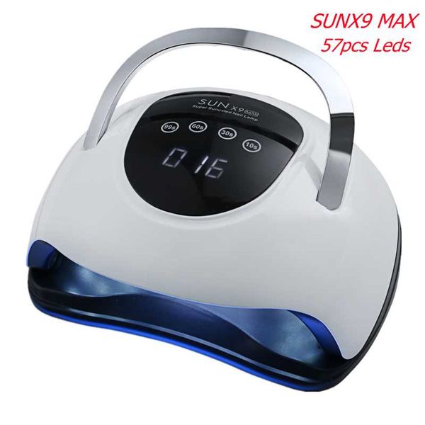 

nail dryers est sunx9 max drying lamp uv led 220w dryer with smart sensor fast curing gel light manicure nails equipment