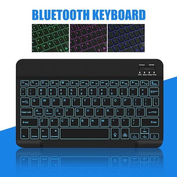 

mini bluetooth keyboard portable wireless ultra-slim rechargeable for home office keyboards