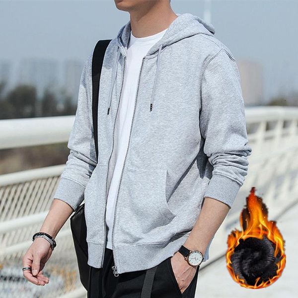 

men's hoodies & sweatshirts mens polo and autumn winter casual with a hood sport jacket b3g0, Black