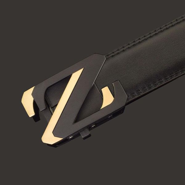 

belts designer men fashion z letter luxury genuine leather belt classic exquisite waist strap, Black;brown