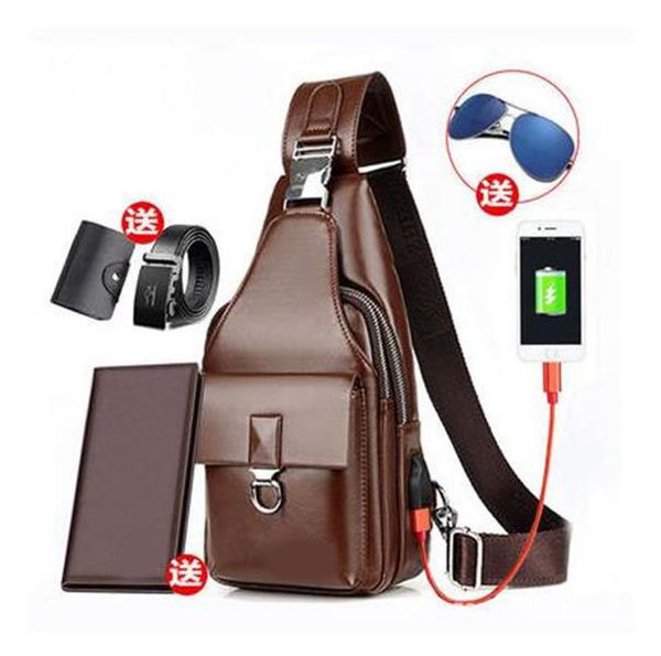 

motorcycle chest bag men's shoulder bags leisure sports backpack