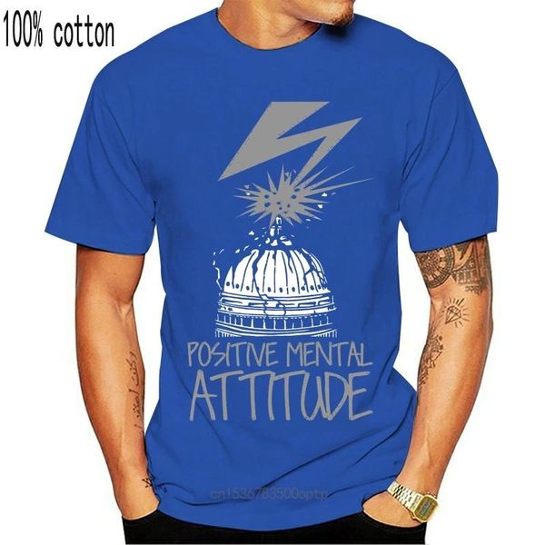

men's t-shirts positive mental attitude t-shirt pma bad brains quote geek punk hardcore nyhc harajuku fashion classic tee shirt, White;black
