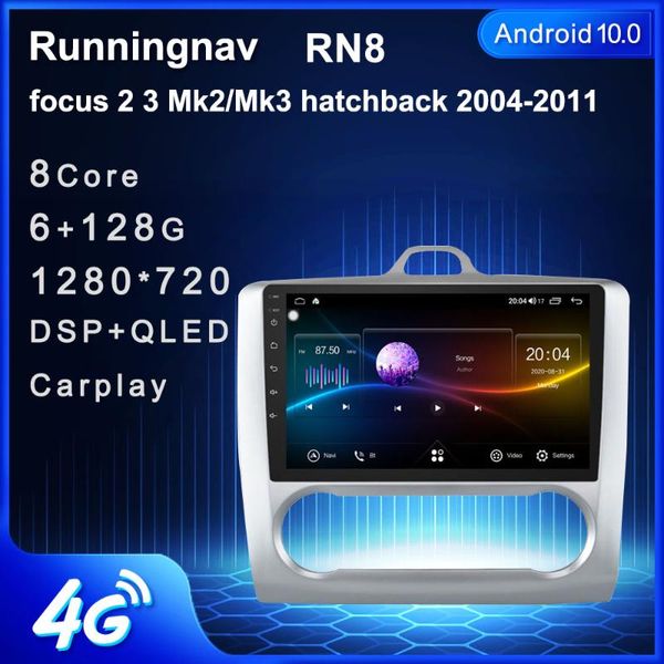 

player 4g lte android 10.1 for focus exi at 2004 -2011 multimedia stereo car dvd navigation gps radio