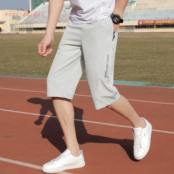 

pants men's 2021 summer korean thin casual breathable beach loose large shorts fashion, White;black