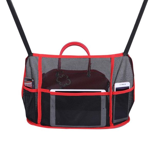 

car organizer styling vehicle tidying interior storage kids barrier universal for drinks snacks back seat bag mesh multi pockets