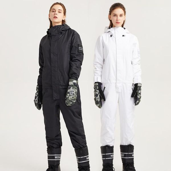 Giacche da sci tuta da sci per donna uomo giacca da esterno impermeabile antivento tuta da snowboard tuta da neve set maschio famale