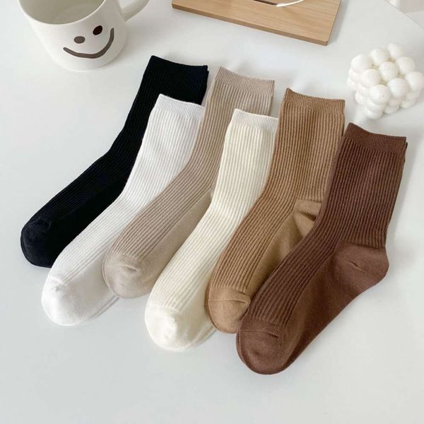 

pile stockings color double middle vertical stripe, Black;white