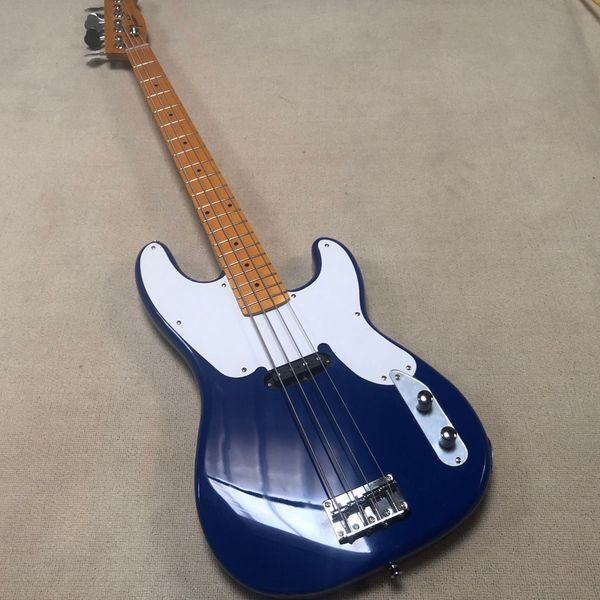 

bass, 4-string bas electric guitar, alder body, white guard, color options