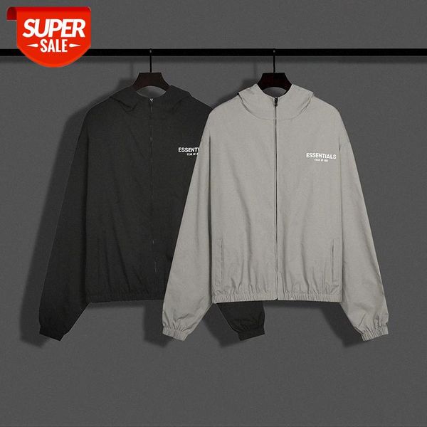 

fg eentia double line 3m reflective jacket windbreaker cross-border #vq0l, Black;brown