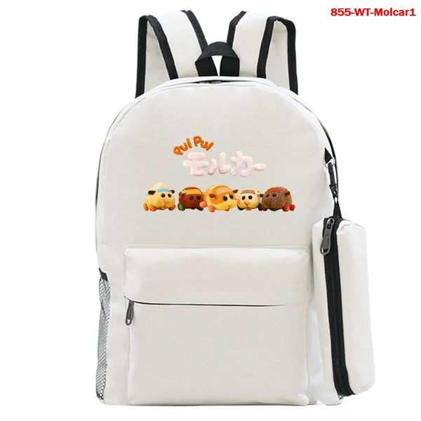

teenager backpacks 2 piece set pul cartoon printed backpack pencil bag two pcs boys girl schoolbags students school bags