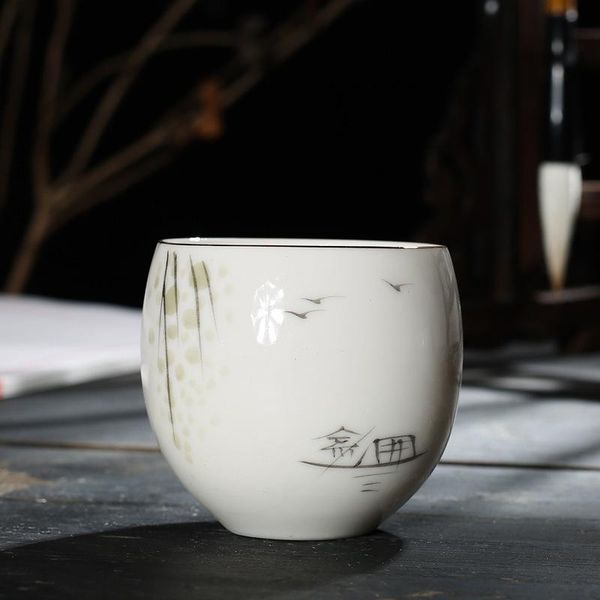 

cups & saucers chinese ceramic tea cup porcelain bowl pottery boutique master 125ml teaware sets drinkware accessories
