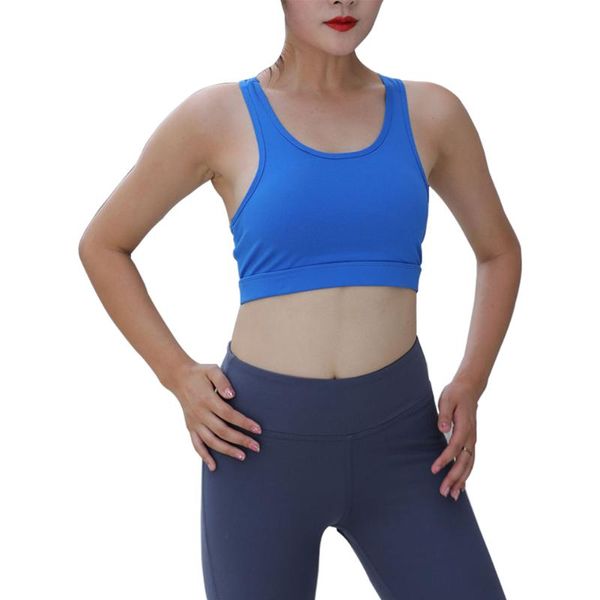 

gym clothing women sports bra casual running yoga fitness equipment breathable phone pocket workout strong support outdoor indoor nylon, White;black