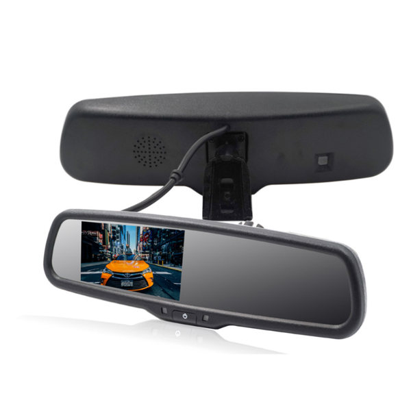 

car rear view cameras& parking sensors 4.3-inch universal rearview mirror display with automatic dimming reversing image parktronic assistan