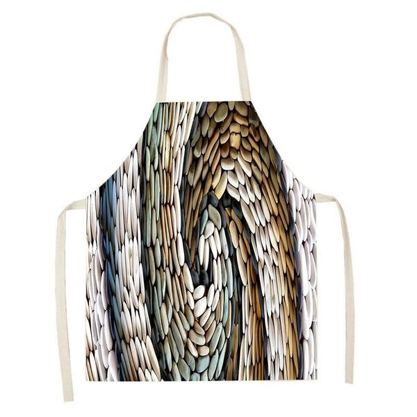 

cobblestone apron kitchen art decor cooking accessories 47x38cm 68x55cm aprons