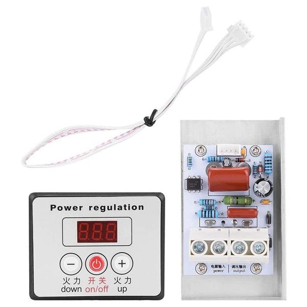 

smart home control 10000w scr digital voltage regulator dimmer thermostat , controller