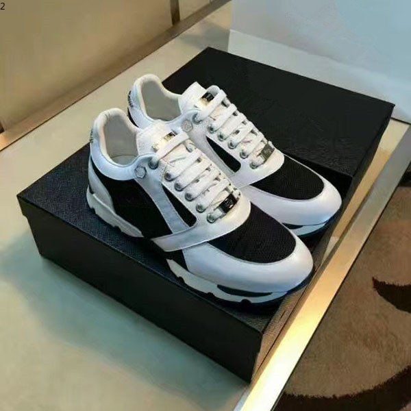 

g shoes 2021 round head strap new color matching autumn and winter metal breathable mesh surface tide casual male youth mkjjj001, Black