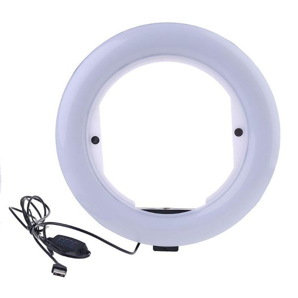 

flash heads lx9a led ring light selfie stick fill usb dimmable phone lamp with stand tripod for makeup video live broadcast