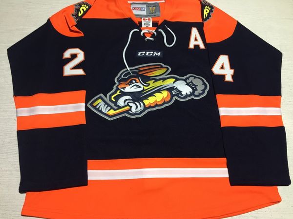 

custom echl 2016-2017 greenville swamp rabbits 24 justin dasilva hockey jerseys ccm vintage with a patch stitched s-5xl, Black;red