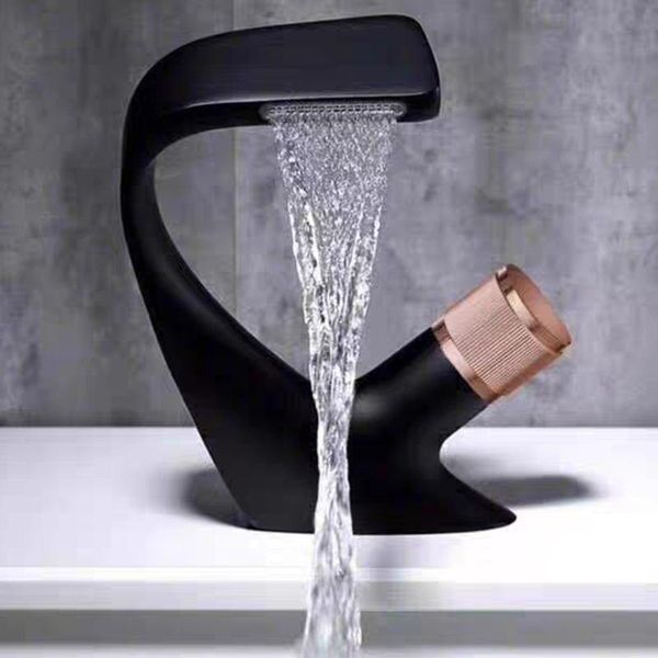 

swan faucet centerset bathroom sink dual sealed waterfall single handle faucets j2y