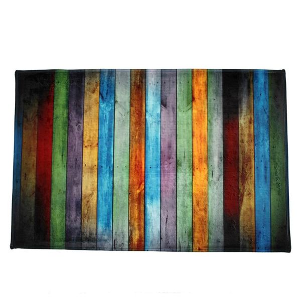 

carpets carpet 2021 mat polyester fiber color plank printed mats bedroom rectangle floor non slip 40*60cm nov7